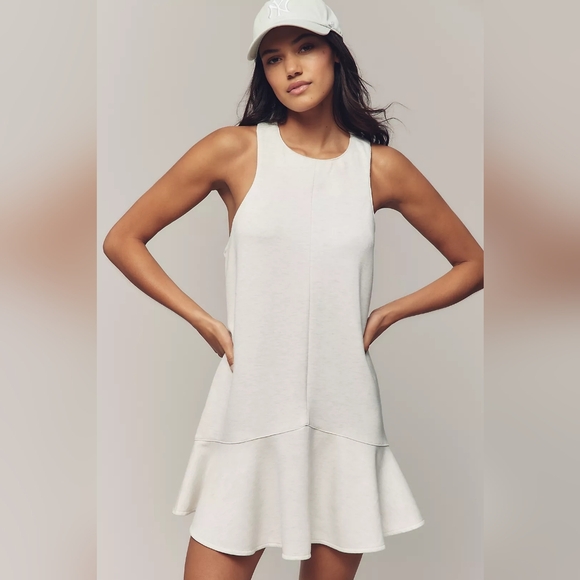 Daily Practice Dresses & Skirts - NWT Daily Practice High Twist Sleeveless Mini Dress Size Medium In Ivory Heather